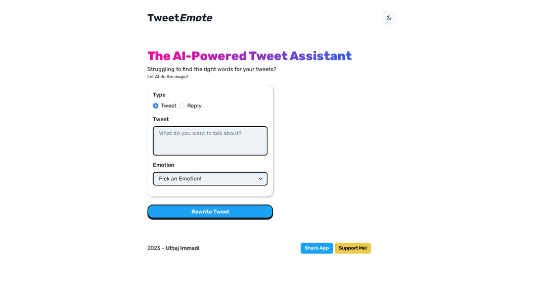 TweetEmote.com