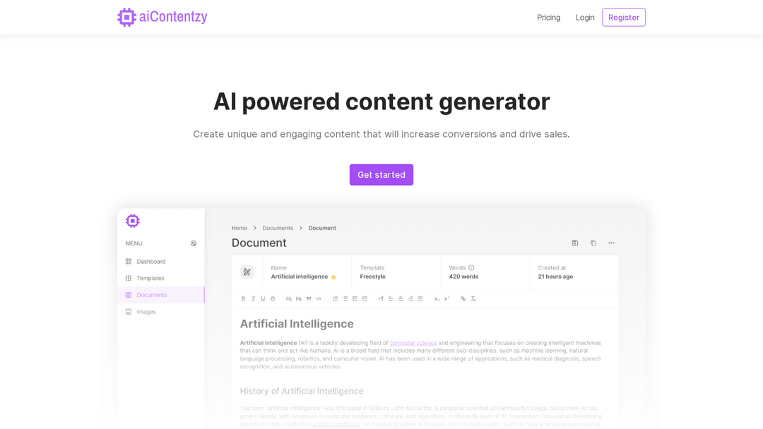 aicontentzy.com