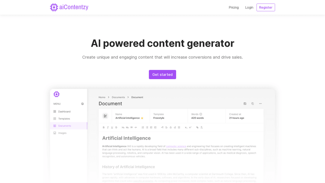aicontentzy.com