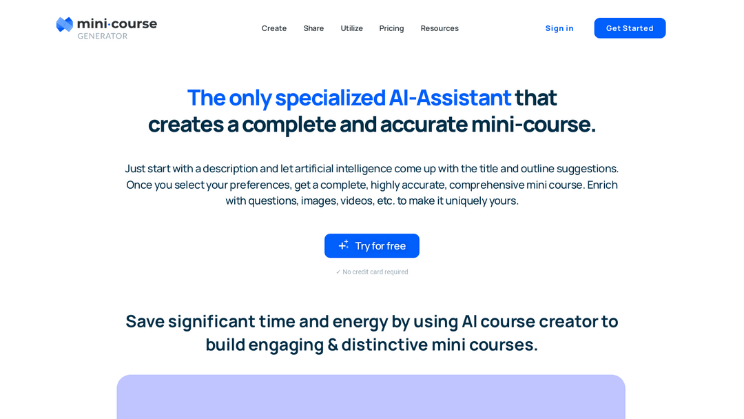 minicoursegenerator.com