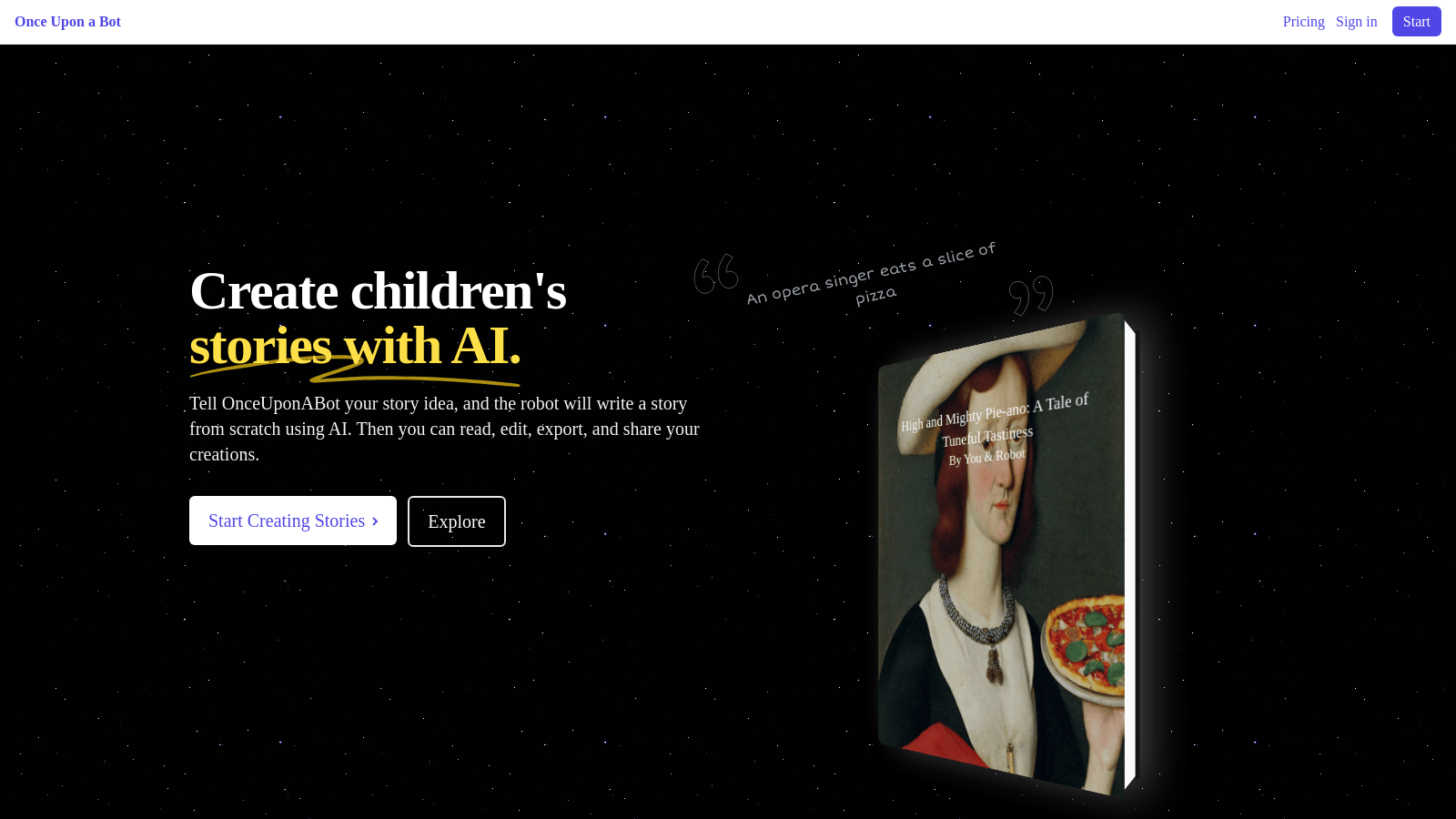 onceuponabot.com