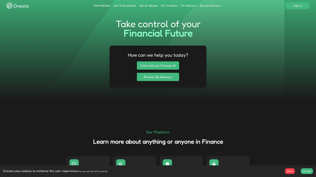 onestafinance.com
