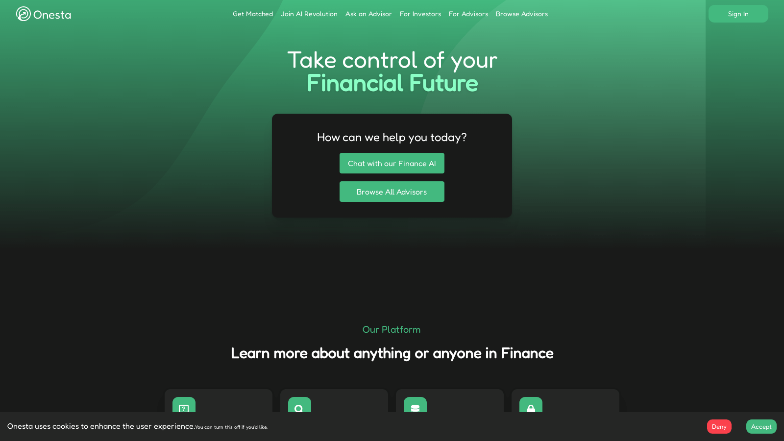 onestafinance.com
